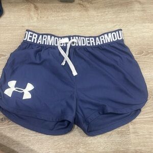 Under Armour Girls Play Up Athletic Shorts